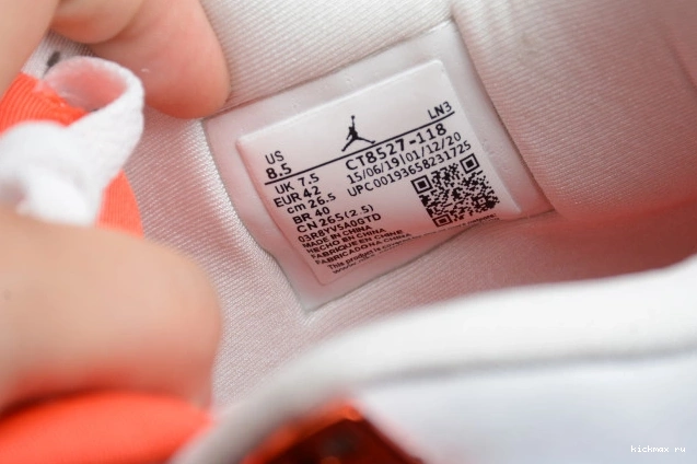 Rep Jordan Team OrangeCT8527-118 Air 4 0815